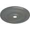 Ekena Millwork Jefferson Ceiling Medallion (Fits Canopies up to 5"), 26 1/2"OD x 3 5/8"ID x 1 1/2"P, Silver CM26JESLS - alternate 4